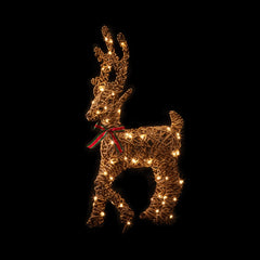 Premier Outdoor Walking Reindeer 80 Warm White LEDs 66cm