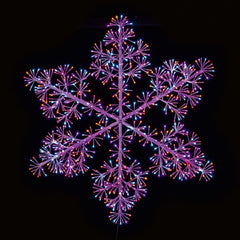 Premier White Starburst Snowflake 960 LEDs 1.2m