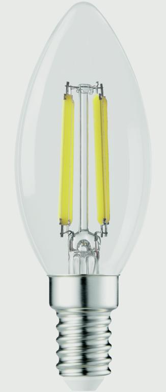 Sylvania LED Candle Lamp E14 SES Warm White 2.3w 485l