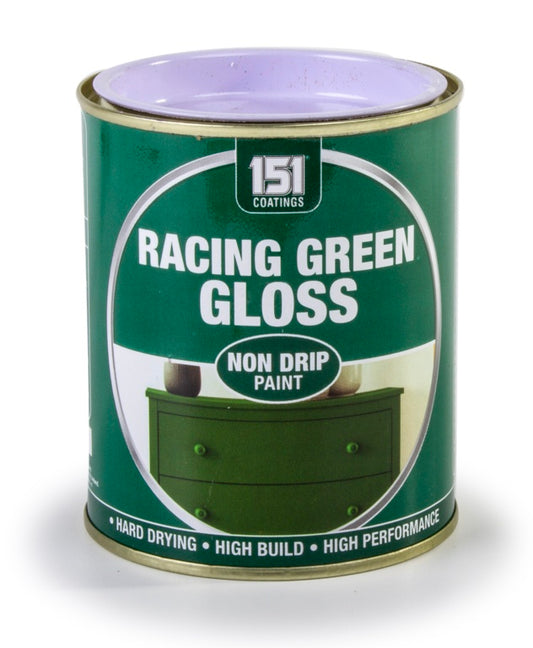 151 Coatings Non Drip Gloss Paint 300ml Racing Green
