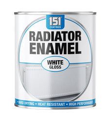 151 Coatings Radiator Enamel White Gloss / 300ml