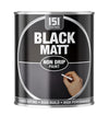 151 Coatings Matt Paint 300ml Black