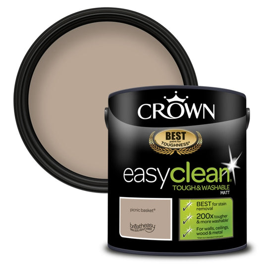 Crown Easyclean Matt Emulsion 2.5L East Village