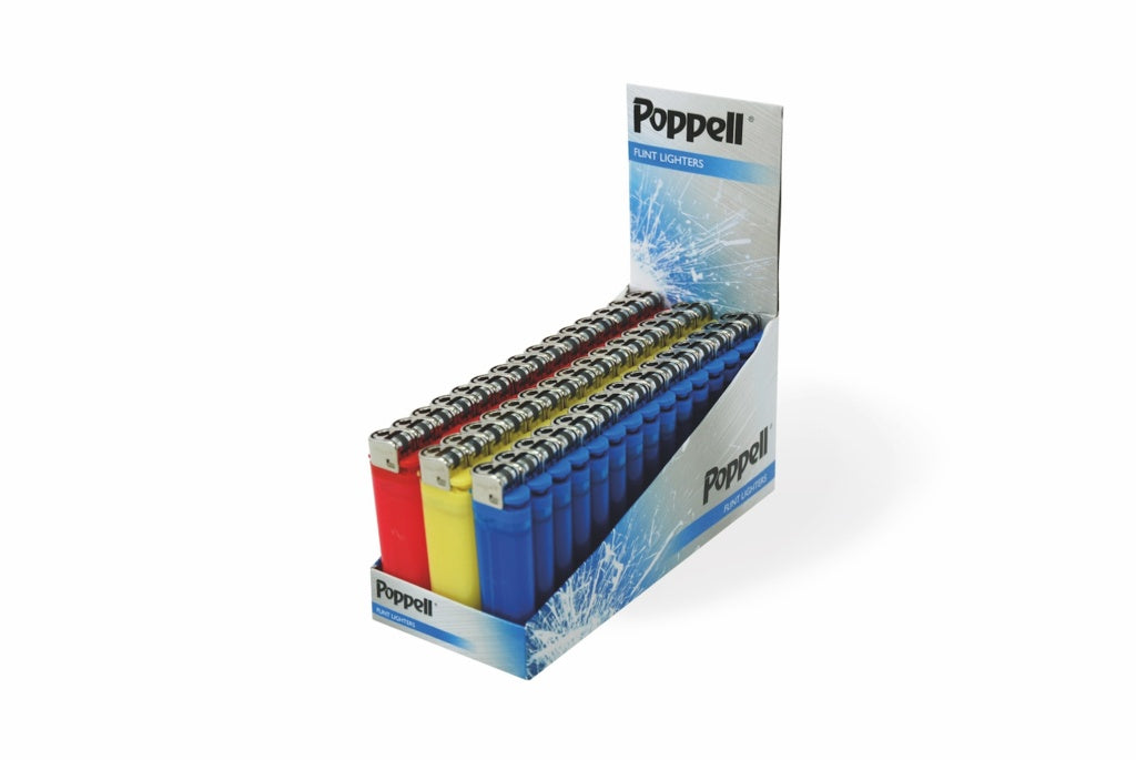 Poppell Flint Disposable Lighter 25 Pack