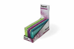 Poppell Electronic Refillable Lighters 25 Pack Reusable Flame Home Outdoor