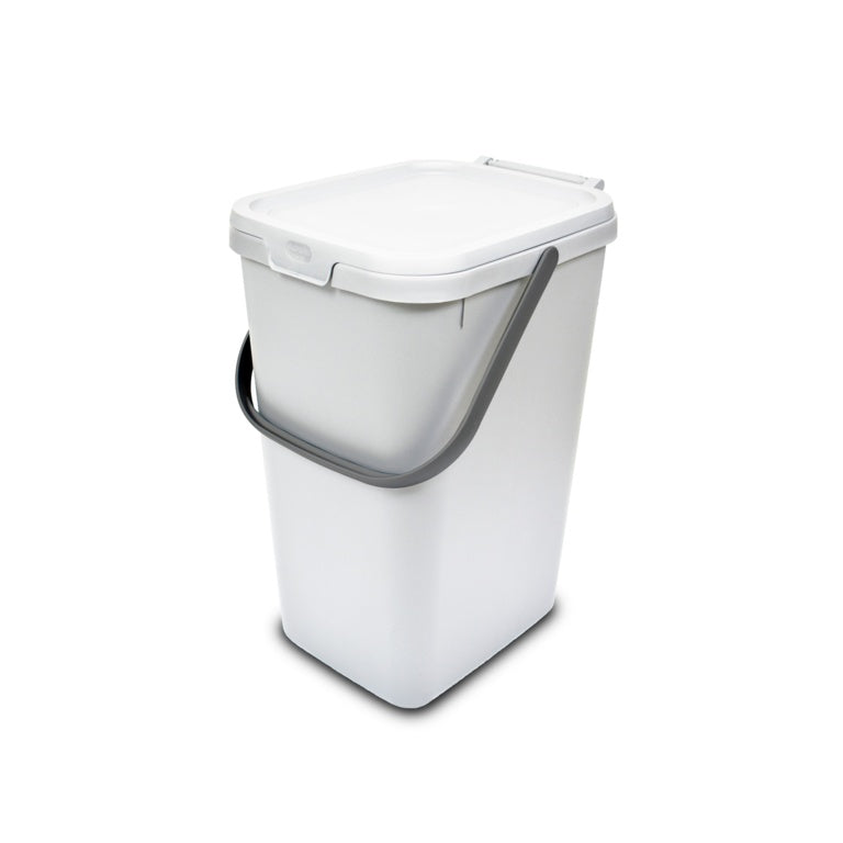 Addis 18L Caddy White & Metallic