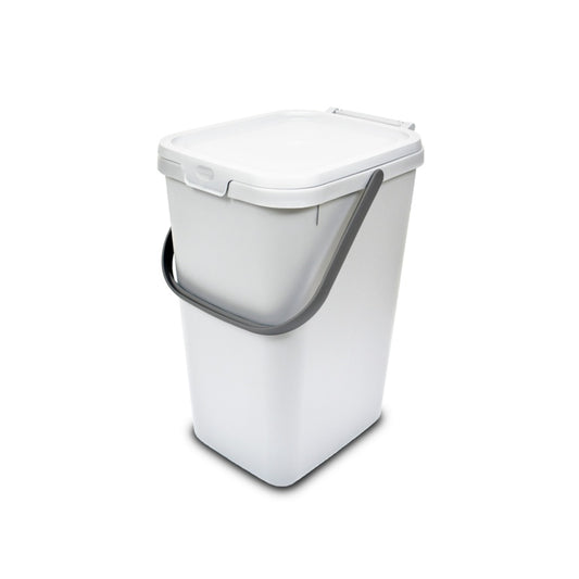 Addis 18L Caddy White & Metallic