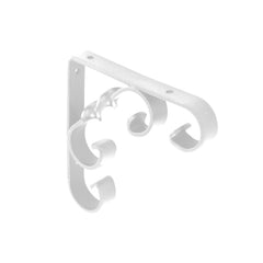Securit Ornamental Scroll Bracket Black 150x150mm