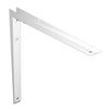 Smiths Ironmongery Mitred Bracket White 350mmx350mm