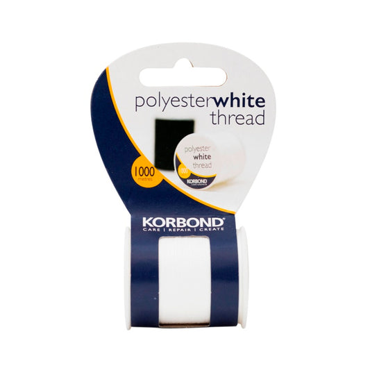 Korbond Extra Strong White Thread 1000m