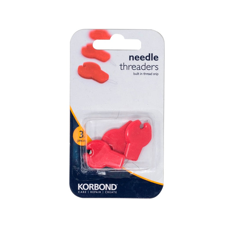 Korbond ORBOND 110154 NEEDLE THREADERS AND CUTTER 3pce