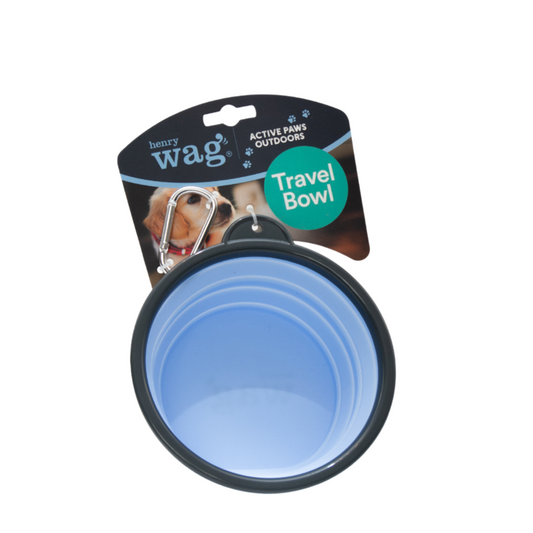 Henry Wag Travel Dog Bowl 350ml