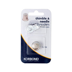 Korbond Thimble & Needle Threaders 4 Piece