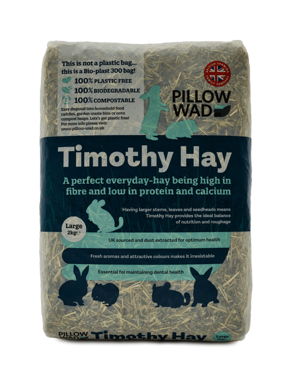 Pillow Wad Large Bio Timothy Hay 2kg