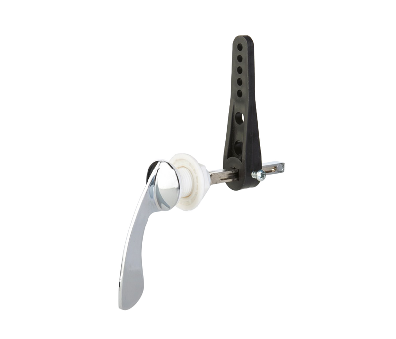 Securplumb Chrome Cistern Lever Handle Kit 1./2"