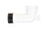 Securplumb Bent W/C Pan Connector with Access