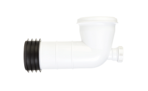 Securplumb Bent W/C Pan Connector with Access