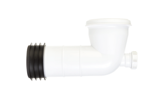 Securplumb Bent W/C Pan Connector with Access