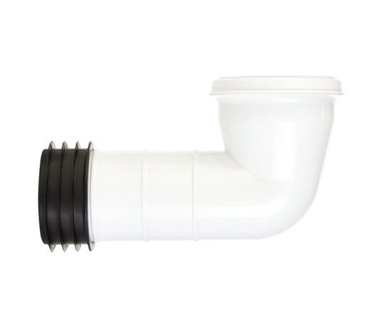 Securplumb Bent W/C Pan Connector