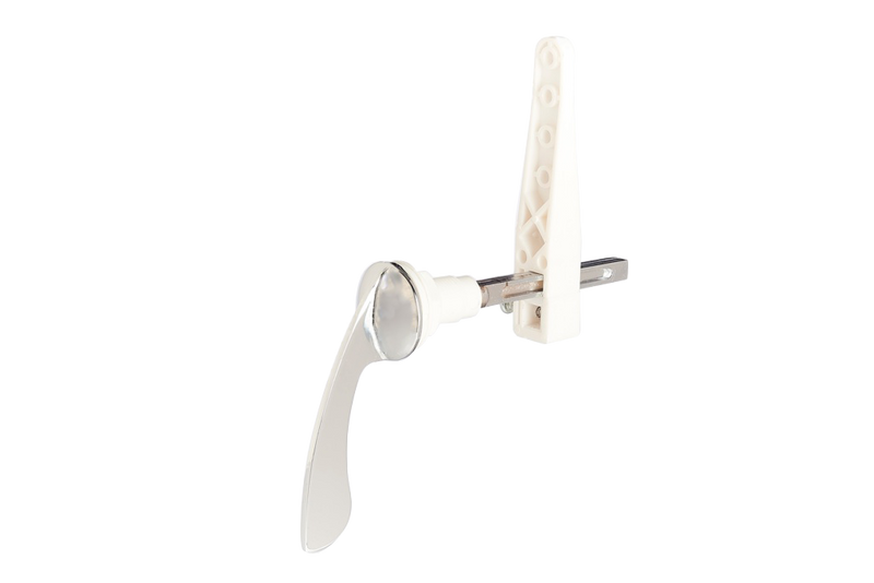 Securplumb Chrome Cistern Lever Handle Kit 3/8"