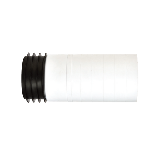 Securplumb Straight External W/C Pan Connector