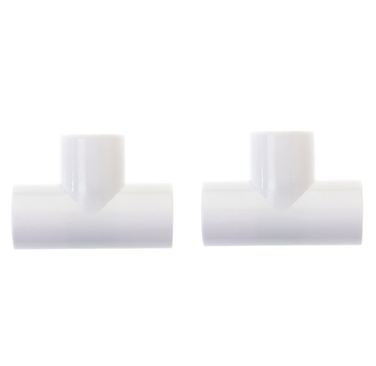 Securplumb Overflow Tee 22mm Pack 2