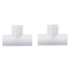 Securplumb Overflow Tee 22mm Pack 2