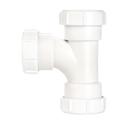 Securplumb Compression Swept Tee 32mm
