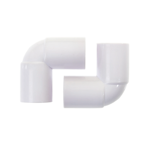 Securplumb Overflow 90° Bend 22mm Pack 2