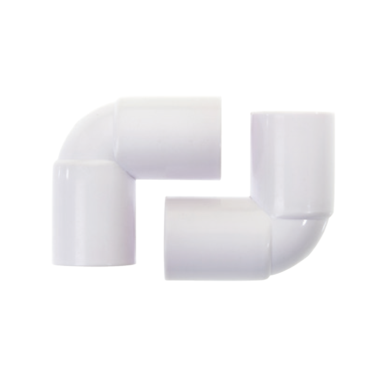 Securplumb Overflow 90° Bend 22mm Pack 2