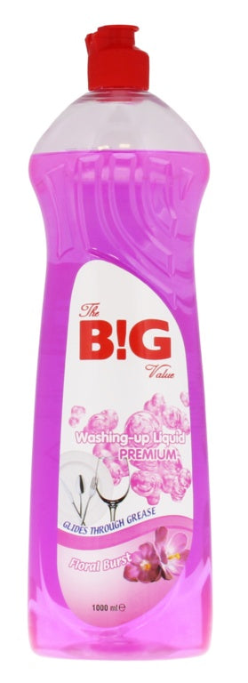 BG Washing Up Liquid 1L Apple