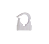 Securplumb 22mm White Clip Over Pipe Clips Pack 50