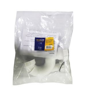 Securplumb Shallow Bath Trap With Cleaning Eye 40mm