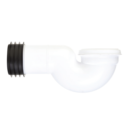 Securplumb Swan Neck W/C Pan Connector
