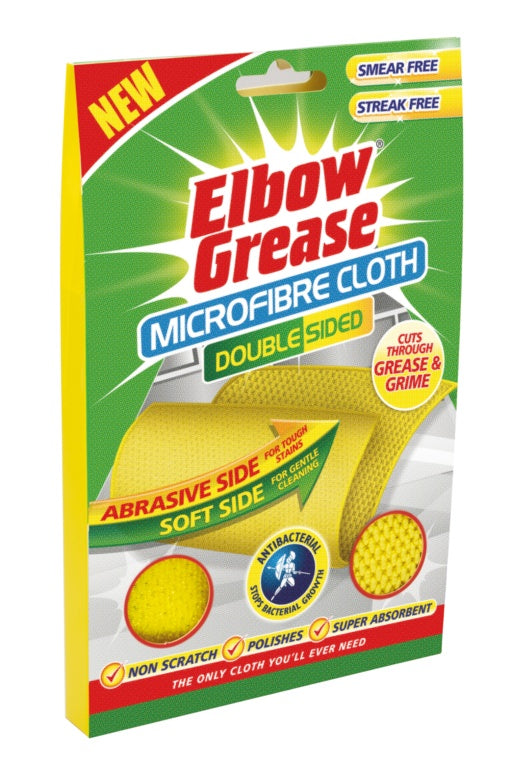 Elbow Grease Double Sided Microfibre Cloth Single