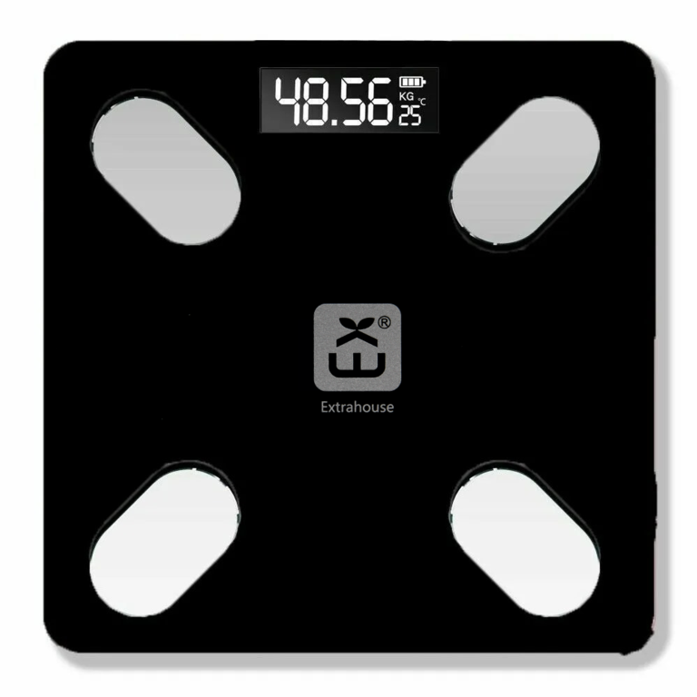 Extrastar Bathroom Digital Scale Black