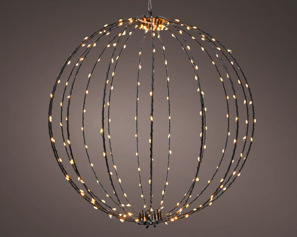 Kaemingk Frame Light Black & Cool White 192 Micro LED