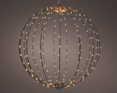 Kaemingk Micro LED Frame Light Black & Cool White 240 LED