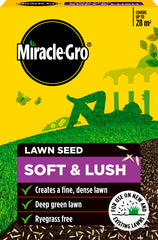 Miracle-Gro® Lawn Seed Soft & Lush Covers Up To 28m2