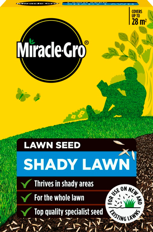 Miracle-Gro® Shady Lawn Seed Covers Up To 28m2