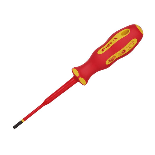 Draper Vde Plain Slot Screwdriver 3.5 x 100mm