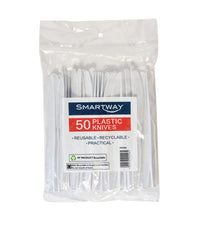 Smartway Plastic Knives Pack 50