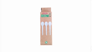 Caroline Paper Spoons Pack 18