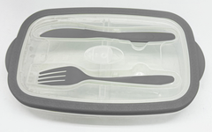 Microwave Essentials Lunch Box With Cutlery