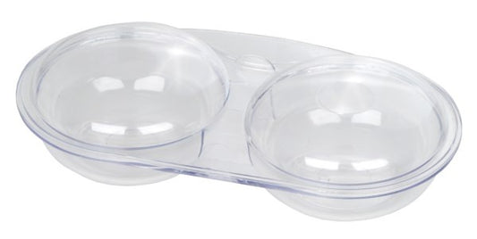 Microwave Essentials 2 Cup Clear Egg Poacher