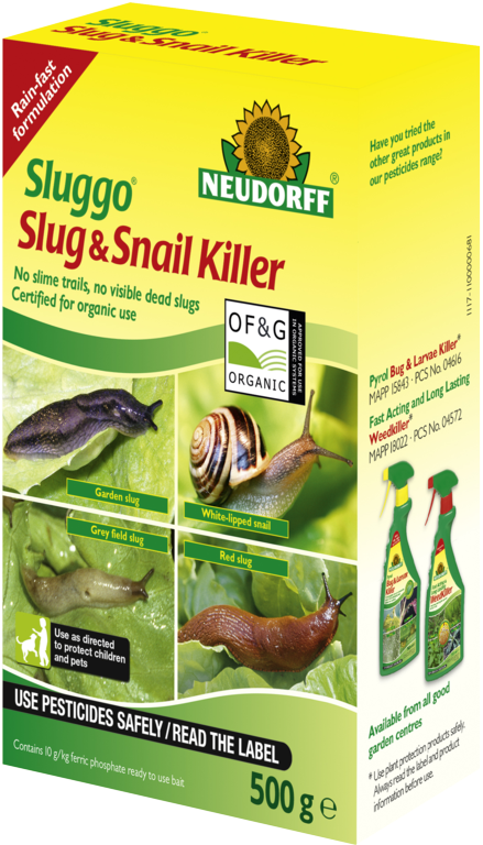 Neudorff Sluggo Slug & Snail Killer 500g