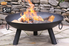 Gardeco Dakota Large Steel Fire Pit 80cm