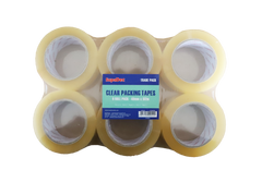 SupaDec Clear Tape 48mm x 66m Pack 6