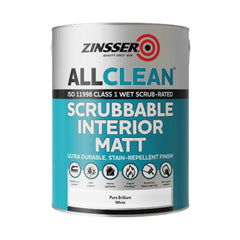 Zinsser Allclean White Scrubbable Matt 5L