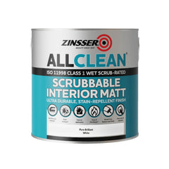 Zinsser Allclean White Scrubbable Matt 5L